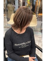 レディアル 大宮(REDEAL ope.) 【ハイライト】ベージュハイライトバレイヤージュ