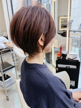 ウィル あべの店(WiLL) 美シルエット前髪なし大人ショート　3b