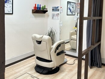 ヘアーデザインディープ hair design Deepの写真/【大阪/天六】人目を気にせずゆったりと寛げる空間でリラックス♪あなたに似合うスタイルをご提案◎