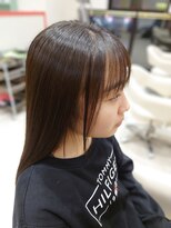 桜デコルポル(桜DECOルポル) ツヤ感と扱いやすさがウリの縮毛矯正ストレートヘア
