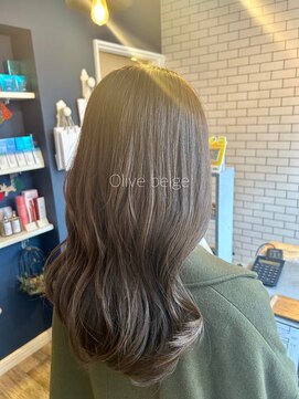 ヘアーガーデン ミルクティ(Har Garden Milk tea) オリーブベージュカラー