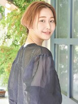 ロアーヘアー フォルド 小倉店(RAWR hair FOLD) 【RAWR】ショート_ニュアンスパーマ_センターパート