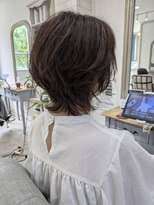 アウリイバイイルヘアー(Aulii by illu hair) 大人女性にオススメ/くびれ×ショートウルフヘア◇