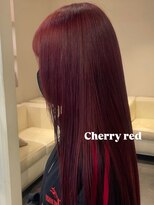 ベレーザ 渋谷(BELEZA)&nbsp;14407髪質改善チェリーレッド黒髪アッシュブラックワインレッド