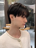 ニュアンスパーマ/フェザー/スパイキーショート/表参道/men's