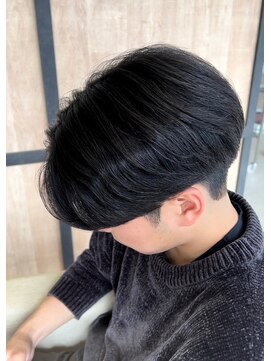 エッジ(EDGE) 大分メンズ毛流れニュアンスノーマル曲がる縮毛矯正ショート