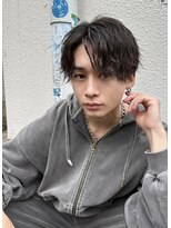 ネクストハラジュク(NEXT HARAJUKU)&nbsp;【曲がる縮毛矯正】フェザーパーマスサーフカールブルーブラック