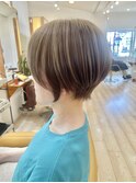 【morio成増 セリザワ】ショートボブ アンブレラカラー