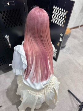 ヴェルム ヘア デザイン(Velum.HAIR DESIGN) ペールピンクカラー