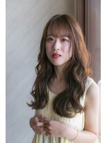 ラフヘアーアンドスパ(Luffhair&spa)&nbsp;フロートベージュ×ゆる巻ウェーブ×大人可愛い♪