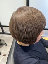 ハクバイジェービー 稲毛(hak by jb)&nbsp;面長◎髪質改善カラーで作るアッシュベージュ[稲毛駅/白髪染め]