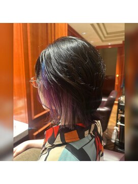 ヘア ヴィルゴ 吉祥寺(hair Virgo) 【Virgo 吉祥寺】ミディアムレイヤーxインナーカラー