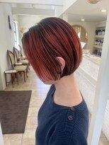 エクファ ヘア リゾート 大津 瀬田店(ex-fa hair resort) ミディアムヘア/暗めカラー/グランマッシュ/大津/瀬田