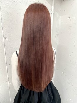 ソーソー(SoSo)の写真/<天文館/高見馬場徒歩3分>髪の傷みを最小限に抑える、酸性ストレートが大人気♪艶感のある仕上がりに◎