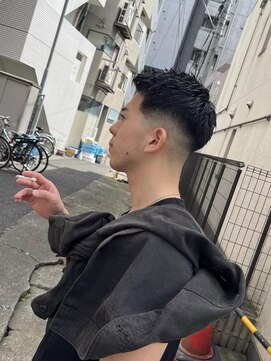 フランクスバーバーリベラルド 横浜(FRANK'S BARBER LIBERALD) MEN'S HAIR / アップバングR
