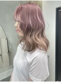 ルーツカラー/ピンクカラー/ミルクティーベージュ