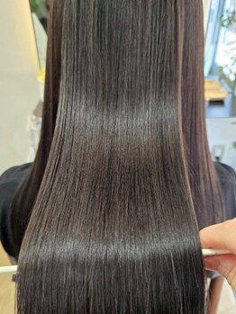 髪質改善でうる艶に♪あなたに合ったトリートメントをご提案◎ケアをしながらカラーやパーマを楽しめます