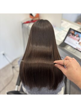 髪質改善縮毛矯正【髪質改善ストレート】