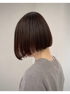 ハイライトカラー/ココアブラウン/白髪ぼかし/恵比寿サロン