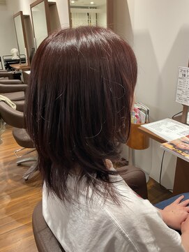 アミカ シーモール店(Amica) ミディアムレイヤースタイル