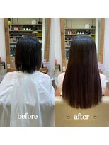 ステラバイケンジ(STELLA by KENJE)&nbsp;【藤沢】シールエクステ80本馴染ませ韓国ヘア髪質改善