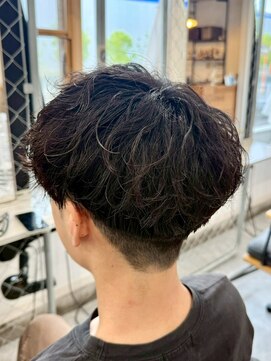 フゥ 宇都宮戸祭(FeU) 宇都宮メンズカットメンズパーマ波巻きスパイラルパーマツイスパ