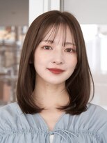 ガーデンヨコハマエスト(GARDEN YOKOHAMA est)&nbsp;似合わせカット ミディアムレイヤーカット イメチェン 前髪 小顔