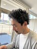 【メンズ限定】スパイキーショート+ピンパーマ
