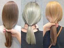ヘアケアソムリエの視点で、カラーを楽しみながら美しい髪を守るご提案を大切に