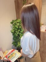 アミリー 成田東町店(Amily) 透明感ヌーディーカラー美シルエット髪質改善縮毛矯正サラサラ