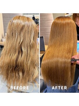 アース 渋谷店(HAIR&MAKE EARTH) 美髪ストレート