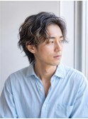 色気のあるウェーブミディアム