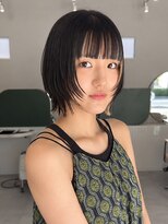 ルトワフクロマチ(Lutowa Fukuromachi)&nbsp;ダークパープル/ナチュラルショート/ミルクブラウン/夏/袋町
