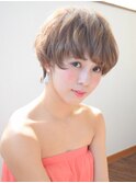 大人のふんわりマッシュショート