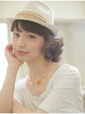 帽子MIXアレンジ・おだんご・ボブ【ange treatment & head spa】