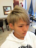 マーリャヘアー(mallia hair)&nbsp;mallia☆メンズツーブロックアシメショートスタイル