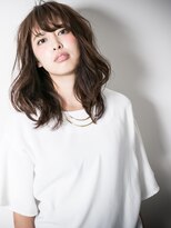 カバーヘア ブリス 大宮西口(COVER HAIR bliss) *bliss大宮*斜めバング☆ルーズなくせ毛風無造作小顔セミディs