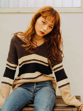 ディバイン ティエドゥール お花茶屋(divine tiedeur) ブラウンロングスタイル