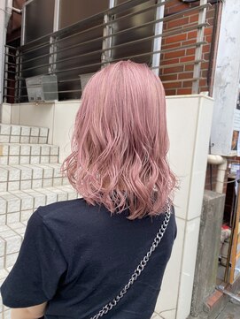 フラム 渋谷(flamme) 【flamme】pink beige