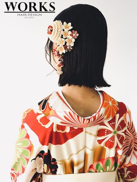 ワークス ヘアデザイン(WORKS HAIR DESIGN) 卒業式袴ヘアセット