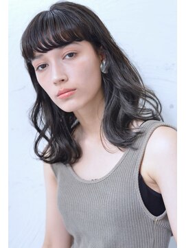 ロロ(ro-ro) 【恵比寿ro-ro】セミウェットウェーブ×オリーブカラー