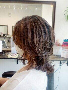 グーフィートーキョー 銀座(Goofy Tokyo) ☆ウルフカット×ローライト☆/くびれボブ/ウルフカットが得意/