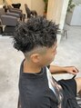 アグ ヘアー カーサ 苫小牧店(Agu hair casa) ツイストスパイラル！フェードも似合うワイルドスタイル！