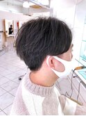 ツーブロックショートビジネスカジュアルフレッシュマッシュ