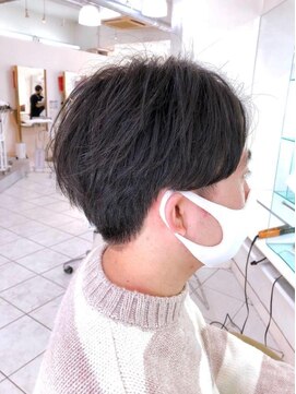 ミューズ 新小岩店(HAIR&NAIL MUSE) ツーブロックショートビジネスカジュアルフレッシュマッシュ