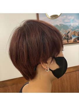エイトナゴヤ 名駅店(EIGHT nagoya) *ショート×レッドブラウン*