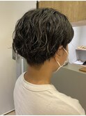ウェット風パーマ