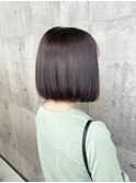 縮毛矯正でボブカット m