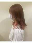 【武田】ブラウン×インナーピンク