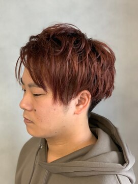 ソアー 新大阪(SOAR) イメチェンブリーチカラー束感ショートツーブロック【新大阪】